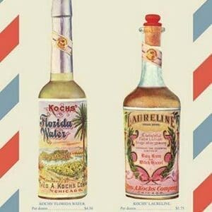 Koch's Florida Water and Laureline Face Lotion - Art Print