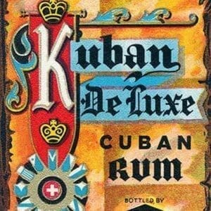 Kuban De Luxe Cuban Rum - Art Print