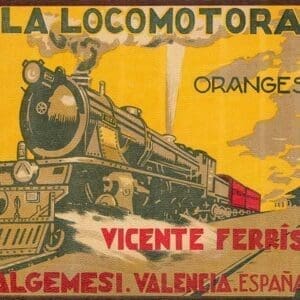 La Locomotora Extra Selected Oranges - Art Print