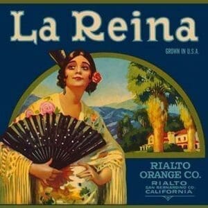 La Reina by Western Litho Co. - Art Print