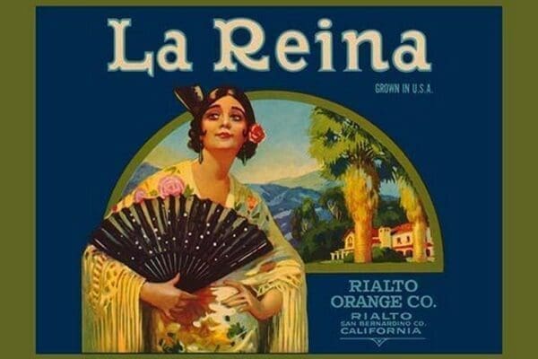 La Reina by Western Litho Co. - Art Print