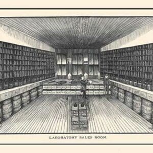 Laboratory Sales Room - Art Print