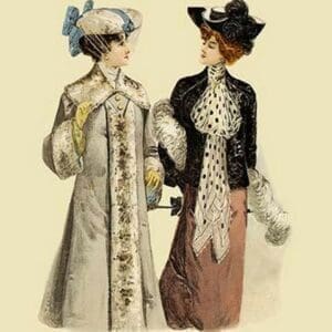 Ladies Chatting - Art Print