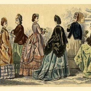 Ladies on the Veranda - Art Print