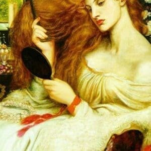 Lady Lilith by Dante Gabriel Rossetti - Art Print