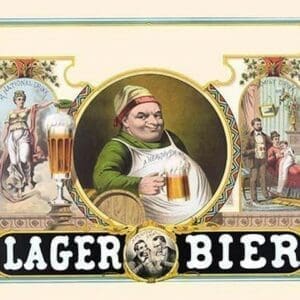 Lager Beer by Mensing & Stecher - Art Print