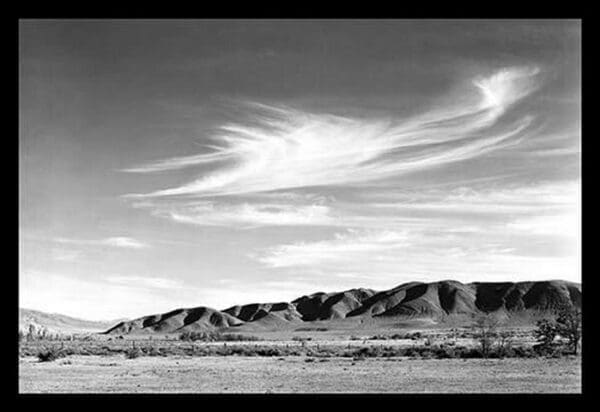 Landscape at Manzanar by Ansel Adams - Art Print