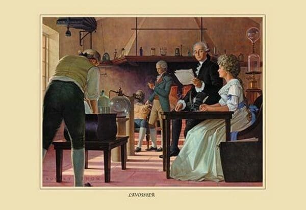 Lavoisier by Robert Thom - Art Print