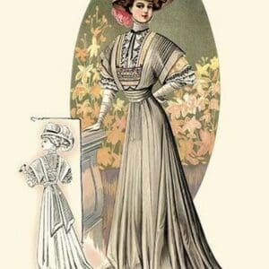 Le Costume Royal: Lady in Green - Art Print