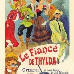 Le Fiance de Thylda - Art Print