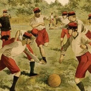 Le Foot-Ball - Sport Moderne dans L'armee - Art Print