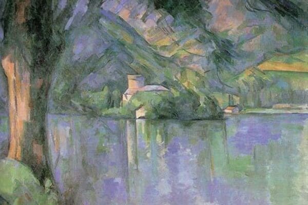 Le Lac Annecy by Paul Cezanne - Art Print