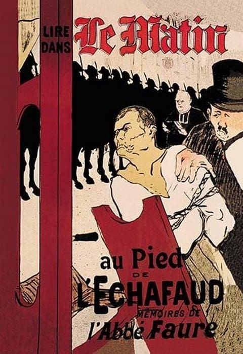 Le Matin au Pied de l'Echafaud (Morning at the Foot of the Scaffold) by Henri de Toulouse-Lautrec - Art Print