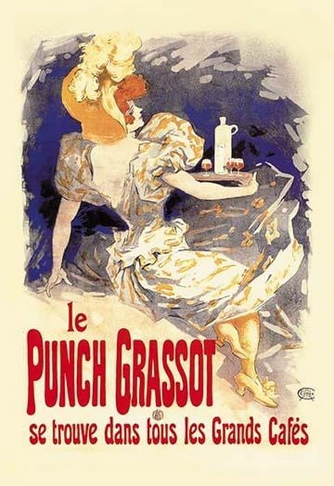 Le Punch Grassot by Jules Cheret - Art Print