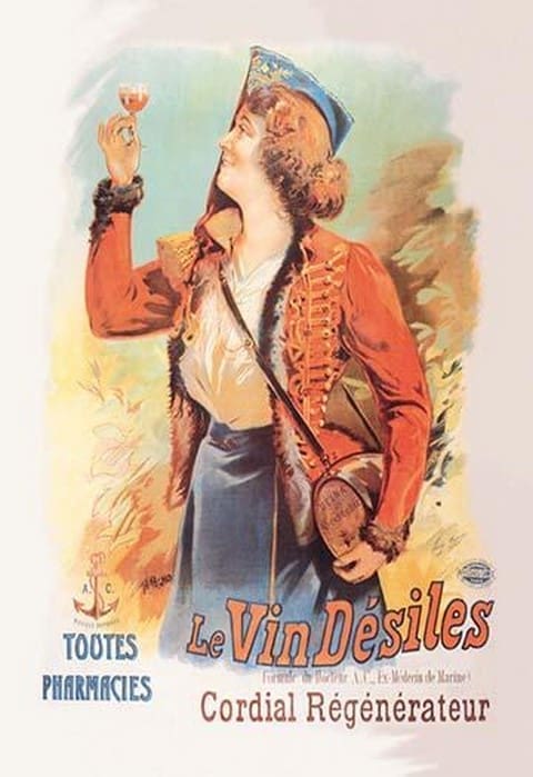 Le Vin Desiles by Francisco Tamagno - Art Print