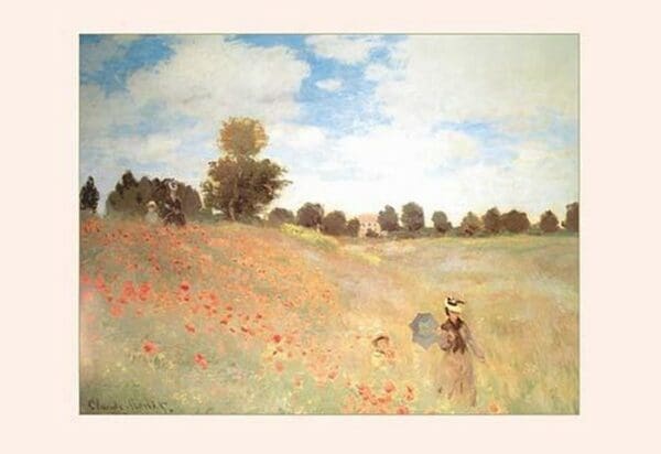 Les Coquelicots by Claude Monet - Art Print