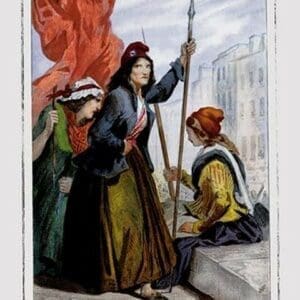 Les Furies de Guillotine - Art Print