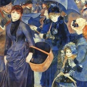 Les Para Pluies by Pierre-August Renoir - Art Print