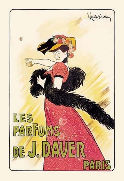 Les Parfumes de J. Daver by Leonetto Cappiello - Art Print