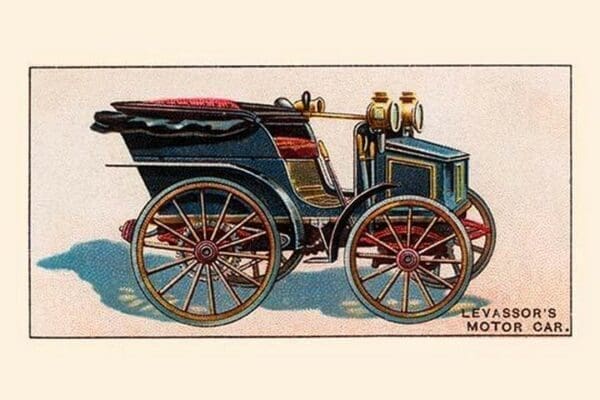 Levassor's Motor Car - Art Print