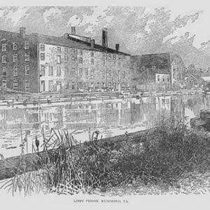 Libby Prison - River View by Frank Leslie - Art Print