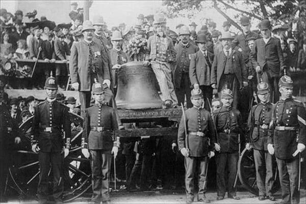 Liberty Bell at Bunker Hill - Art Print