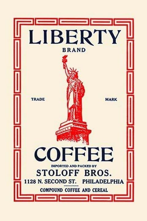 Liberty Brand Coffee - Art Print