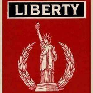 Liberty Broom Label - Art Print