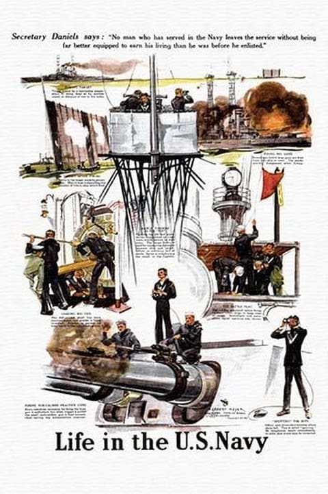 Life in the U.S. Navy by Herbert Meyer - Art Print