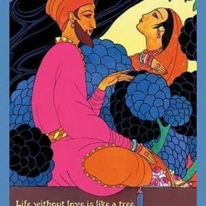 Life without love by Khalil Gilbran - Art Print