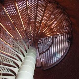 Lighthouse Stairs by Jason Pierce - Art Print