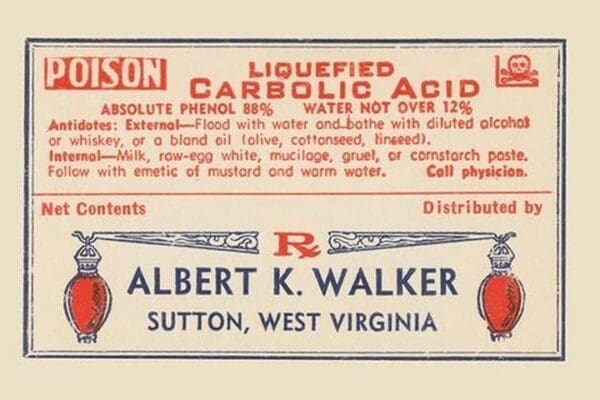 Liquified Carbolic Acid - Art Print