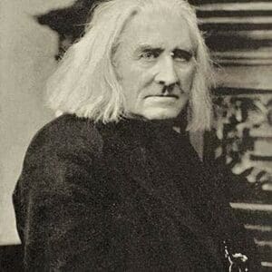 Liszt in his 75th Year by Theodore Thomas - Art Print