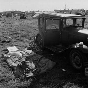 Living Out of Your Car by Dorothea Lange - Art Print