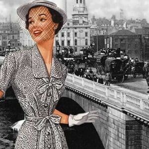 London Bridge Frock I by Sara Pierce - Art Print