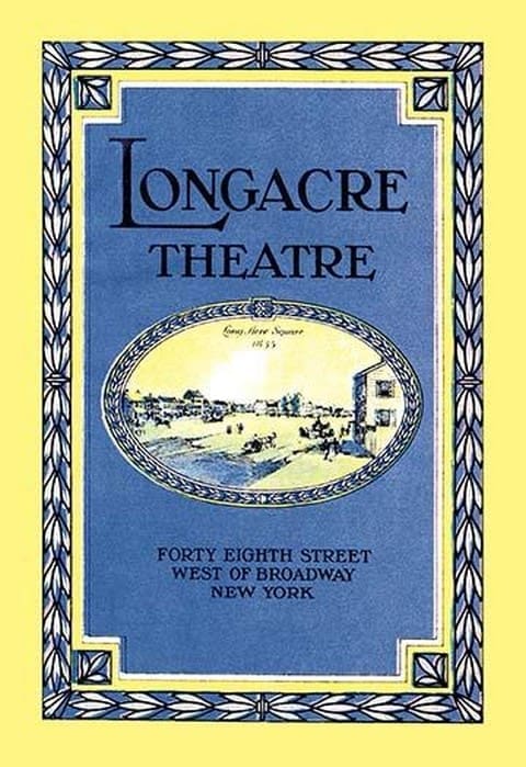 Longacre Theatre - Art Print