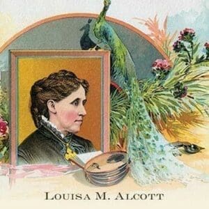 Louisa M. Alcott by Sweet Home Family Soap #2 - Art Print