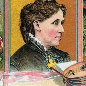 Louisa M. Alcott by Sweet Home Family Soap - Art Print