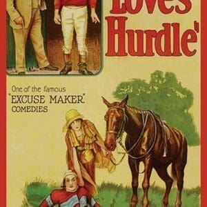 Love's Hurdle - Art Print