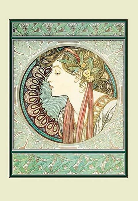 Luarel by Alphonse Mucha - Art Print