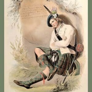 Macdonald of Glenco by R.R. McIan - Art Print