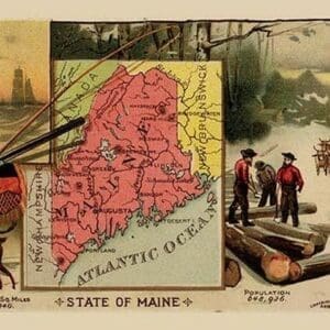 Maine by Arbuckle Brothers - Art Print