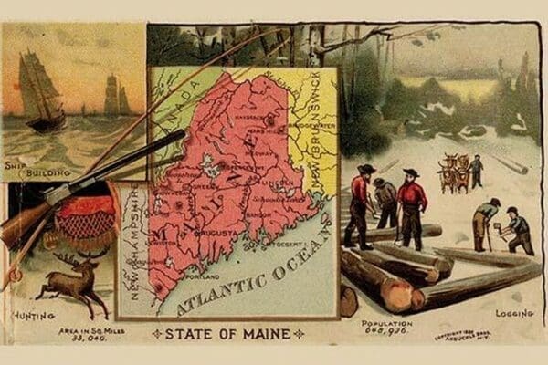 Maine by Arbuckle Brothers - Art Print