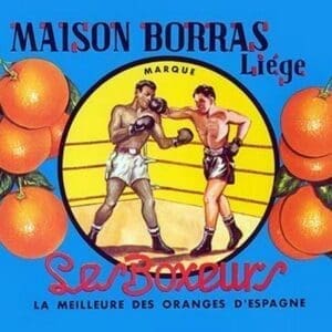 Maison Borras Liege Oranges - Art Print