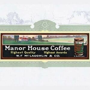 Manor House Coffee - Art Print