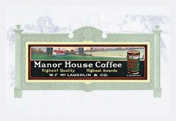 Manor House Coffee - Art Print