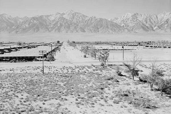 Manzanar from Guard Tower