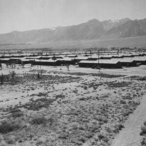 Manzanar from guard tower