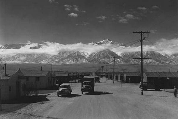 Manzanar street scene