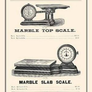 Marble Slab Scale - Art Print